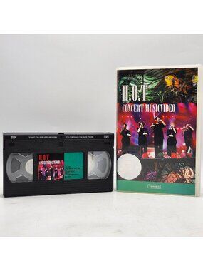 HOT H.O.T Concert Music Video VHS Tape 1998 K-Pop Collectors Item